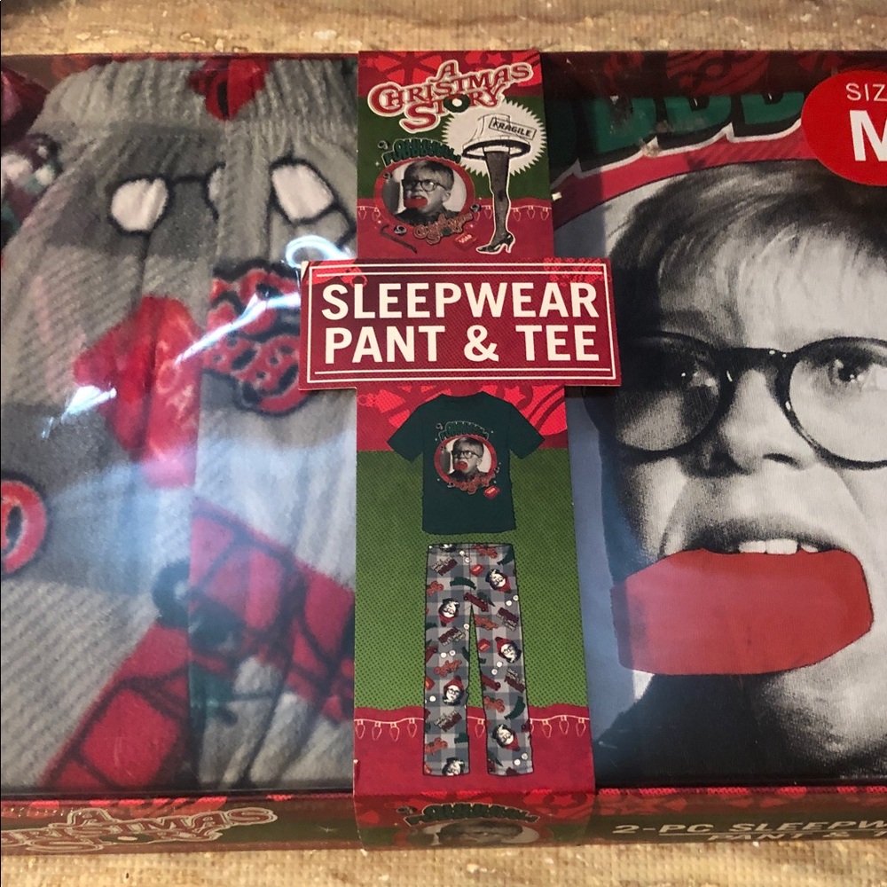 🆕A Christmas Story Men's Pajama Set Size Medium